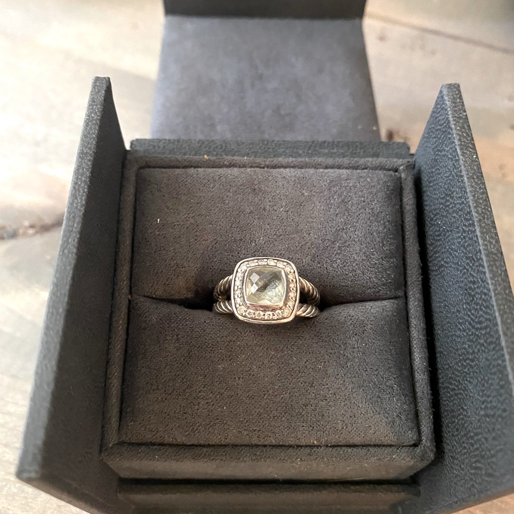David Yurman Prasiolite Petite Albion BRAND NEW